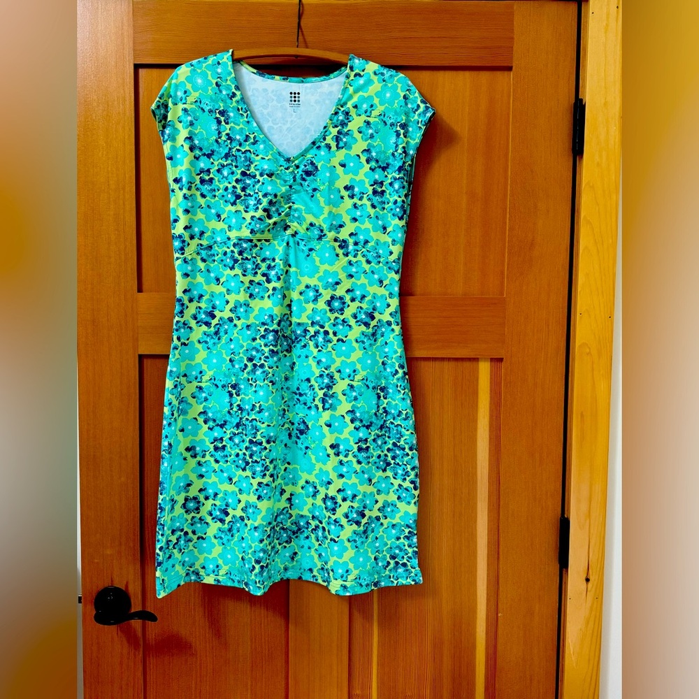 Title Nine Diamalete Dress Size L Beautiful Floral